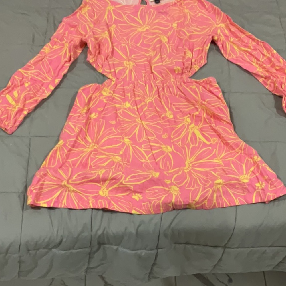 Lilly Pulitzer Pink Floral Dress
